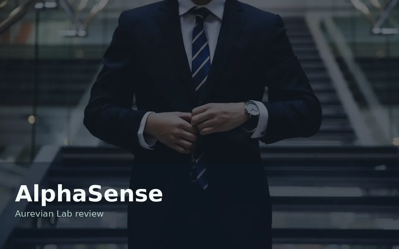 AlphaSense review cover